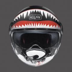 Nolan Nolan Jet Helmet N21 Visor Skydweller Grey Black Matt, XXS | N210005480929 | nol_N210005480929 | euronetbike-net