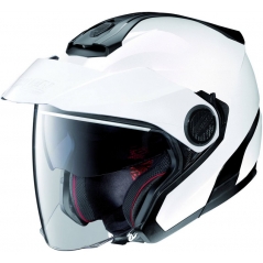 Nolan Nolan N40.5 Classic N-Com Helmet, White, size: XXS | N450000270059 | nol_N450000270059 | euronetbike-net