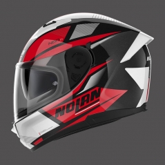 Nolan Nolan Full Face Helmet N60.6 Downshift N-com Red Black, XXS | N660005660369 | nol_N660005660369 | euronetbike-net