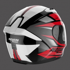 Nolan Nolan Full Face Helmet N60.6 Downshift N-com Red Black, XXS | N660005660369 | nol_N660005660369 | euronetbike-net