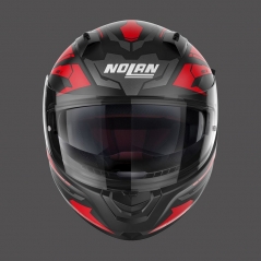 Nolan Nolan Full Face Helmet N60.6 Anchor N-com Red Black Matt, XXS | N660005760229 | nol_N660005760229 | euronetbike-net