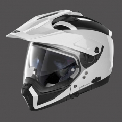 Nolan Nolan Modular Helmet N70.2x Classic N-com Modular Helmet Metal White, XXS | N7X0000270059 | nol_N7X0000270059 | euronetbike-net