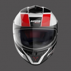 Nolan Nolan Full Face Helmet N80.8 Mandrake N-com Red White, XXS | N880005380499 | nol_N880005380499 | euronetbike-net