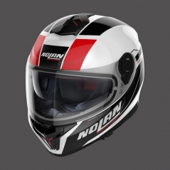 Nolan Nolan Full Face Helmet N80.8 Mandrake N-com Red White, XXS | N880005380499 | nol_N880005380499 | euronetbike-net