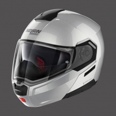 Nolan Nolan Modular Helmet N90.3 Special N-com Salt Silver, XXS | N930004200119 | nol_N930004200119 | euronetbike-net