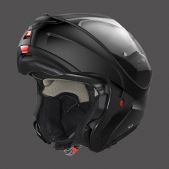 Nolan Nolan Modular Helmet X-lite X-1005 Elegance N-com Flat Black, XXS | X150002050049 | nol_X150002050049 | euronetbike-net