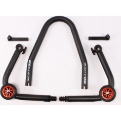 R&G Racing R&G Racing Paddock Stand, front, Black | PADD-FRONT-BK | rg_PADD-FRONT-BK | euronetbike-net