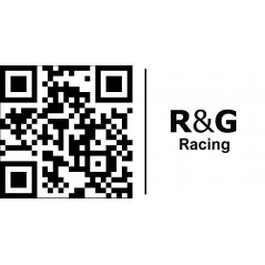 R&G Racing RG Racing Rear Footrest Plate (SINGLE) - BMW S1000RR '10- / S1000R '14- (Pair), Black | BLP0002BK | rg_BLP0002BK | euronetbike-net