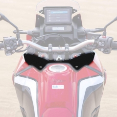 Pyramid Plastics parts Pyramid Plastics Wind Deflector | Matte Black | Honda CRF 1100 L Africa Twin 2020> | 08026M | pyr_08026M | euronetbike-net
