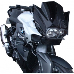 Pyramid Plastics parts Pyramid Plastics BMW K1300 R Fly Screen Gloss Black 2009>2015 | 244100B | pyr_244100B | euronetbike-net