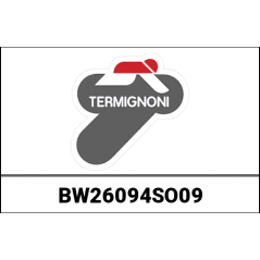 Termignoni Termignoni SLIP ON CONICAL BLACK + FULL COLLECTOR+BW2709430I, STAINLESS STEEL, TITANIUM, Racing, Without Catalyzer | BW26094SO09 | ter_BW26094SO09 | euronetbike-net