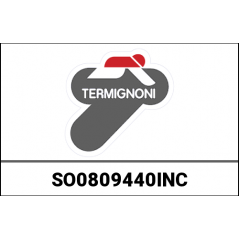 Termignoni Termignoni UNIVESAL SILENCER CONICAL GP2R - BLACK, TITANIUM, ALLUMINIUM BLACK | SO0809440INC | ter_SO0809440INC | euronetbike-net
