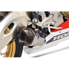 Termignoni Termignoni SLIP ON CONICAL + COLLECTOR, STAINLESS STEEL, TITANIUM, Racing, Without Catalyzer | H162094SO01 | ter_H162094SO01 | euronetbike-net