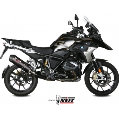 Mivv silencers Mivv SPORT OVAL SLIP-ON Muffler CARBON WITH CARBON CAP for BMW R 1250 GS 2018 ECE approved (Euro4) | B.034.LEC | mivv_B034LEC | euronetbike-net