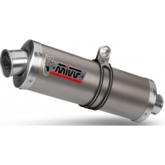 Mivv silencers Mivv SPORT OVAL SLIP-ON Muffler TITANIUM for APRILIA RSV 1000 1998 - 2003 EC approved | A.001.LN | mivv_A001LN | euronetbike-net