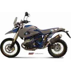 Mivv silencers Mivv SPORT OVAL SLIP-ON Muffler CARBON for BMW HP2 ENDURO 2005 - 2009 EC approved | B.006.LE | mivv_B006LE | euronetbike-net