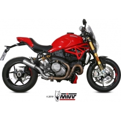 Mivv silencers Mivv SPORT M3 SLIP-ON Muffler STAINLESS STEEL for DUCATI MONSTER 821 2018 NOT approved | D.041.SM3X | mivv_D041SM3X | euronetbike-net