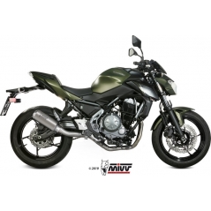 Mivv silencers Mivv SPORT M3 Imp. compl./Full sys. 2x1 STAINLESS STEEL for KAWASAKI NINJA 650 2017 NOT approved | K.044.SM3X | mivv_K044SM3X | euronetbike-net