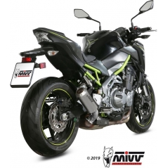 Mivv silencers Mivv SPORT M3 SLIP-ON Muffler STAINLESS STEEL for KAWASAKI Z900 2017 ECE approved (Euro4) | K.045.LM3X | mivv_K045LM3X | euronetbike-net