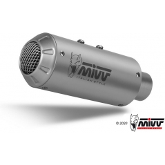 Mivv silencers Mivv SPORT M3 SLIP-ON Muffler STAINLESS STEEL for KAWASAKI NINJA 125 2019 NOT approved | K.048.SM3X | mivv_K048SM3X | euronetbike-net