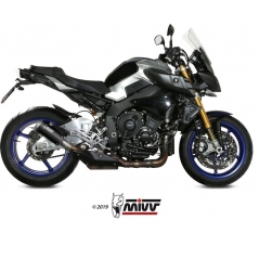 Mivv silencers Mivv SPORT M3 SLIP-ON Muffler BLACK STAINLESS STEEL for YAMAHA MT-10 2016 ECE approved (Euro4) | Y.057.LM3B | mivv_Y057LM3B | euronetbike-net