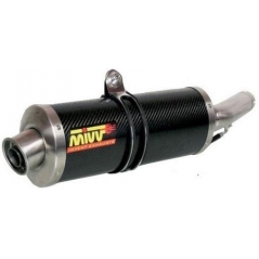 Mivv silencers Mivv SPORT OVAL SLIP-ON Muffler CARBON for BMW HP2 ENDURO 2005 - 2009 EC approved | B.006.LE | mivv_B006LE | euronetbike-net