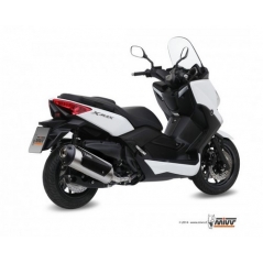 Mivv silencers Mivv URBAN SLIP-ON Muffler STAINLESS STEEL for YAMAHA X-MAX 400 2013 - 2016 ECE approved (Euro3) | C.YA.0009.K | mivv_CYA0009K | euronetbike-net