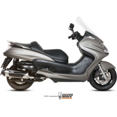 Mivv silencers Mivv URBAN Imp. compl./Full sys. 1x1 STAINLESS STEEL for YAMAHA MAJESTY 400 2007 - 2014 ECE approved | C.YA.0010.K | mivv_CYA0010K | euronetbike-net