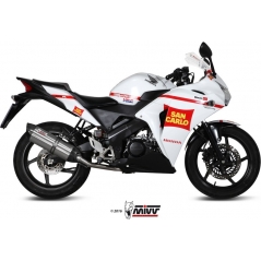 Mivv silencers Mivv SPORT SUONO Imp. compl./Full sys. 1x1 STAINLESS STEEL for HONDA CBR 125 R 2011 - 2016 EC approved Catalyzer is included | H.060.L7 | mivv_H060L7 | euronetbike-net