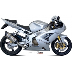 Mivv silencers Mivv SPORT SUONO SLIP-ON Muffler STAINLESS STEEL for KAWASAKI ZX-6 RR 2003 - 2004 EC approved | K.009.L7 | mivv_K009L7 | euronetbike-net