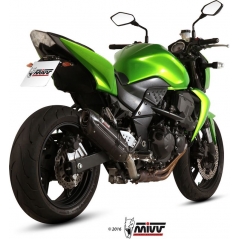 Mivv silencers Mivv SPORT SUONO SLIP-ON Muffler BLACK STAINLESS STEEL for KAWASAKI Z 750 2007 - 2014 EC approved Catalyzer is included | K.018.L9 | mivv_K018L9 | euronetbike-net
