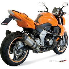 Mivv silencers Mivv SPORT SUONO 2 SLIP-ON Muffler STAINLESS STEEL for KAWASAKI Z 1000 2007 - 2009 ECE approved | K.020.L7 | mivv_K020L7 | euronetbike-net