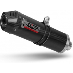 Mivv silencers Mivv SPORT OVAL 2 SLIP-ON Muffler CARBON WITH CARBON CAP for KAWASAKI Z 1000 2007 - 2009 ECE approved | K.020.LEC | mivv_K020LEC | euronetbike-net