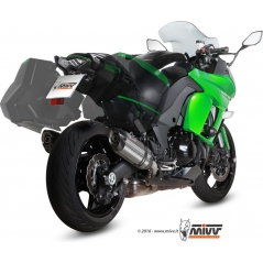 Mivv silencers Mivv SPORT SUONO 2 SLIP-ON Muffler STAINLESS STEEL for KAWASAKI Z 1000 SX 2014 ECE approved (Euro3/Euro4) | K.043.L7 | mivv_K043L7 | euronetbike-net
