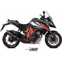 Mivv silencers Mivv SPORT SUONO SLIP-ON Muffler BLACK STAINLESS STEEL for KTM 1290 SUPERDUKE GT 2016 ECE approved (Euro4) | KT.018.L9 | mivv_KT018L9 | euronetbike-net