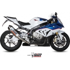 Mivv silencers Mivv POWER EVO SPEED EDGE Imp. compl./Full sys. 4x2x1 TITANIUM for BMW S 1000 RR 2015 - 2016 NOT approved | R.BW.0003.SRT | mivv_RBW0003SRT | euronetbike-net