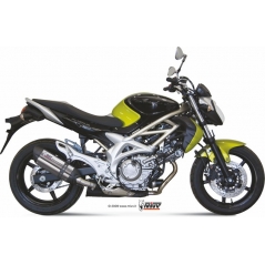 Mivv silencers Mivv SPORT SUONO SLIP-ON Muffler STAINLESS STEEL for SUZUKI GLADIUS 2009 - 2015 EC approved | S.035.L7 | mivv_S035L7 | euronetbike-net