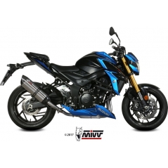 Mivv silencers Mivv SPORT SUONO SLIP-ON Muffler STAINLESS STEEL for SUZUKI GSX-S 750 2017 ECE approved (Euro4) | S.048.L7 | mivv_S048L7 | euronetbike-net