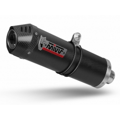 Mivv silencers Mivv SPORT OVAL 2 SLIP-ON Muffler CARBON WITH CARBON CAP for SUZUKI GSX-R 1300 HAYABUSA 2008 ECE approved (Euro3/Euro4) | S.052.LEC | mivv_S052LEC | euronetbike-net
