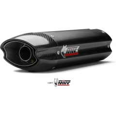 Mivv silencers Mivv SPORT SUONO SLIP-ON Muffler BLACK STAINLESS STEEL for HONDA CBR 600 RR 2005 - 2006 EC approved | UH.027.L9 | mivv_UH027L9 | euronetbike-net