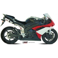 Mivv silencers Mivv SPORT SUONO 2 SLIP-ON Muffler STAINLESS STEEL for YAMAHA YZF 1000 R1 2007 - 2008 ECE approved | UY.027.L7 | mivv_UY027L7 | euronetbike-net