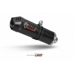 Mivv silencers Mivv SPORT OVAL Imp. compl./Full sys. 2x1 CARBON WITH CARBON CAP for YAMAHA MT-07 2014 ECE approved (Euro3/Euro4) Catalyzer is included | Y.044.L3C | mivv_Y044L3C | euronetbike-net