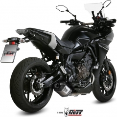 Mivv silencers Mivv SPORT SPEED EDGE Imp. compl./Full sys. 2x1 STAINLESS STEEL for YAMAHA Tracer 700 2016 ECE approved (Euro4) Catalyzer is included | Y.058.LRX | mivv_Y058LRX | euronetbike-net