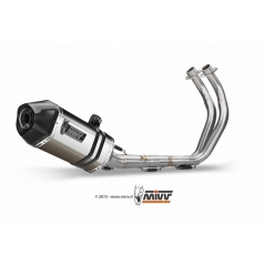 Mivv silencers Mivv SPORT SPEED EDGE Imp. compl./Full sys. 2x1 STAINLESS STEEL for YAMAHA Tracer 700 2016 ECE approved (Euro4) Catalyzer is included | Y.058.LRX | mivv_Y058LRX | euronetbike-net