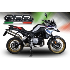 GPR Exhaust GPR Original For Bmw F 850 Gs - Adventure 2018/20 E4 Homologated Slip-On Exhaust Satinox | BMW.94.SAT | gpr_BMW-94-SAT | euronetbike-net