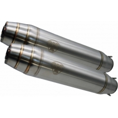 GPR Exhaust GPR Exhaust System Bmw K 1100 Lt 1992/1999 Double universal Homologated silencer without link pipesDeeptone Inox Cafè Racer | CAFE.10.DE | gpr_CAFE-10-DE | euronetbike-net