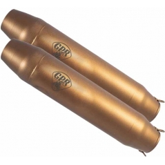 GPR Exhaust GPR Exhaust System Bmw R 45 1979/1985 Double universal Homologated silencer without link pipesDeeptone Bronze Cafè Racer | CAFE.16.DBR | gpr_CAFE-16-DBR | euronetbike-net