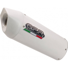 GPR Exhaust GPR Original For Aprilia Rx 125 2018/20 E4 Homologated Slip-On Exhaust Albus Evo4 | E4.A.72.ALBE4 | gpr_E4-A-72-ALBE4 | euronetbike-net
