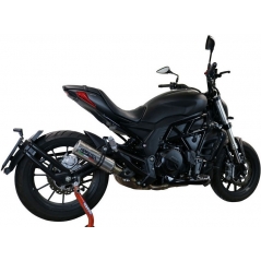 GPR Exhaust GPR Original For Benelli 502 C 2019/20 E4 Homologated Slip-On Exhaust M3 Titanium Natural | E4.BE.20.M3.TN | gpr_E4-BE-20-M3-TN | euronetbike-net