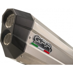 GPR Exhaust GPR Original For Benelli Trk 502 2017/20 E4 Homologated Slip-On Catalized Sonic Titanium | E4.BE.9.CAT.SOTIT | gpr_E4-BE-9-CAT-SOTIT | euronetbike-net